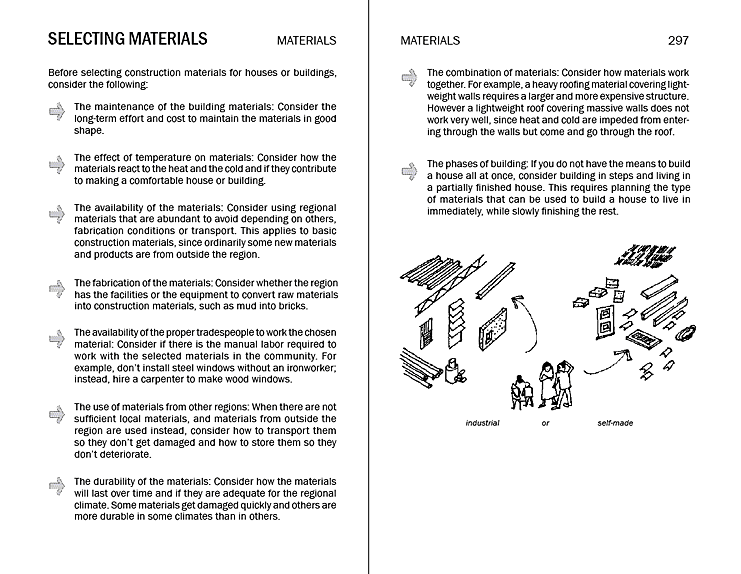 Pages 296-297 From Chapter 5 of the Barefoot Architect