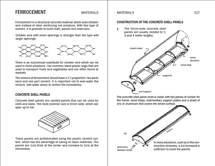 Pages 316-317 From Chapter 5 of the Barefoot Architect