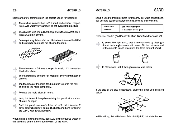 Pages 324-325 From Chapter 5 of the Barefoot Architect