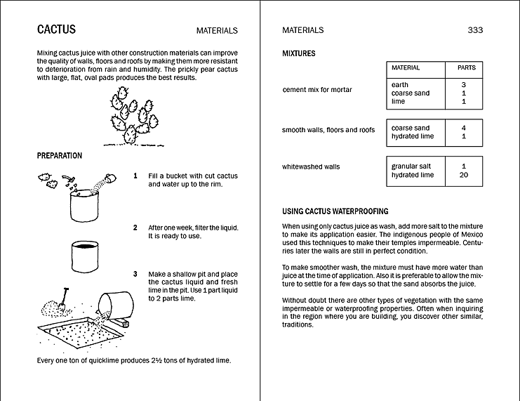 Pages 332-333 From Chapter 5 of the Barefoot Architect