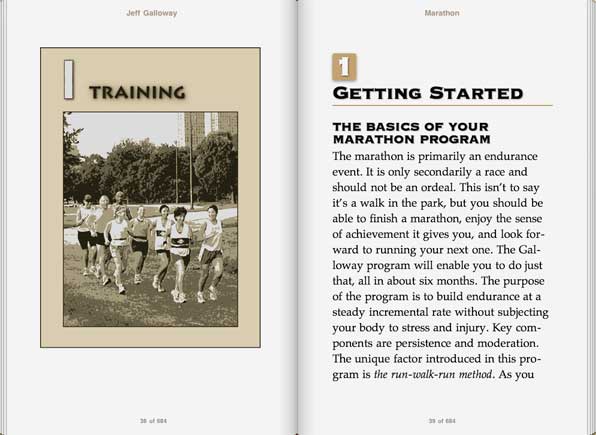 Marathon eBook sample pages