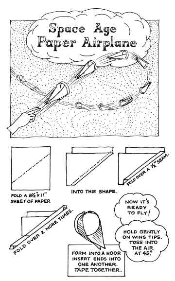 Space-Age Paper Airplane